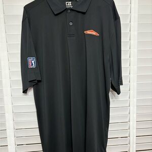 Cutter & Buck Black Polo Shirt